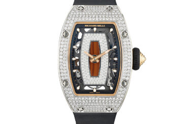 Richard Mille RM-07 Ladies Watch in White Gold and Diamond Pave